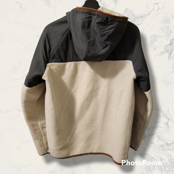 🔻Drop! Active Sherpa Colour Blocked Full Zip Hoodie Size S Performance Jacket - Picture 3 of 5